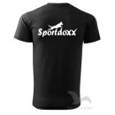 sportdoxx T-Shirt schwarz Gr.2XL