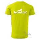 sportdoxx T-Shirt zitronengrün Gr.L