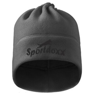 sportdoxx Fleece Mütze grau